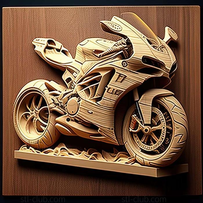 3D модель Ducati 1199 Panigale R (STL)